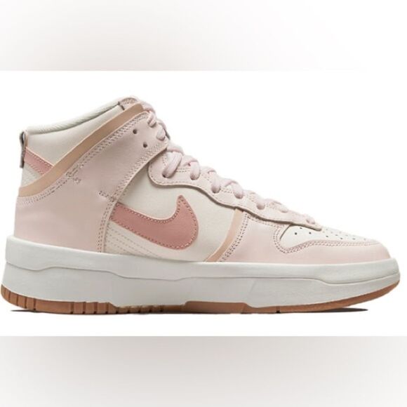 Nike Dunk High Up Rebel 'Pink Oxford' DH3718-102 **Rare Find** - Picture 2 of 6